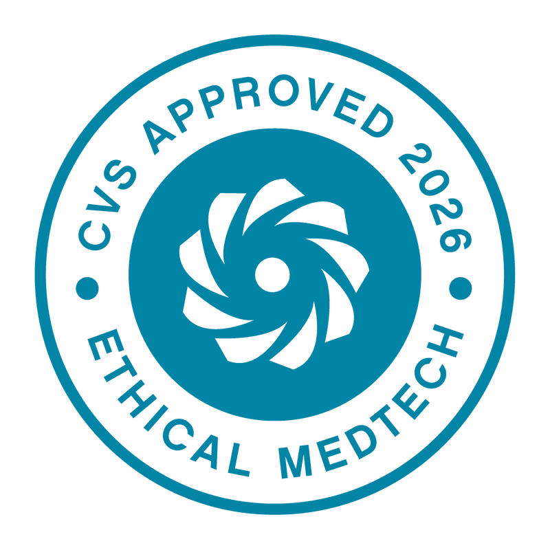 Approved by the EthicalMedTech Conference Vetting System (CVS)
